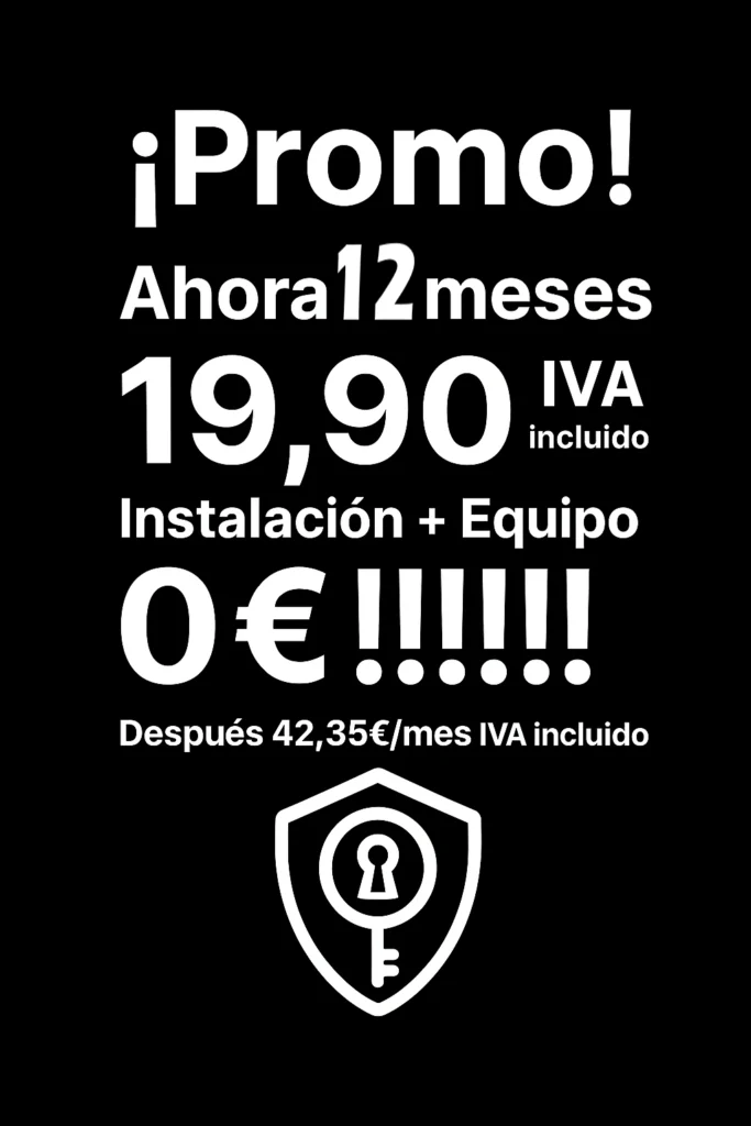 promoción alarmas hogar castelldefels